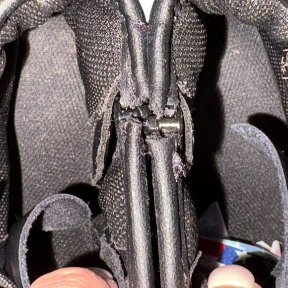 Dr. Martens 1460 J Pascal Leather Lace Up Boots in Black Kids Size 2 - Picture 7 of 7